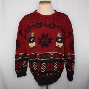 Vintage Ralph Lauren Ski Bears Sweater